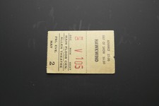 Hawkwind at Allen Theatre May 2, 1975 Ticket Stub