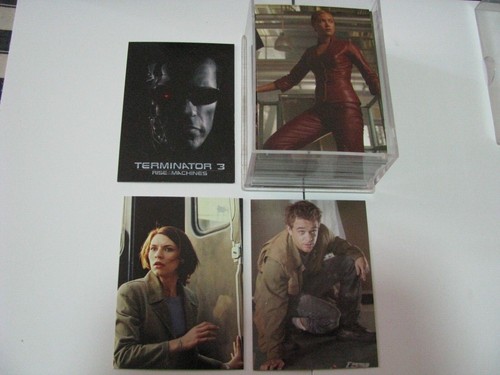 Terminator 3 Rise of the Machines Complete 72 Card Trading Card Set Comic Images - Picture 2 of 3