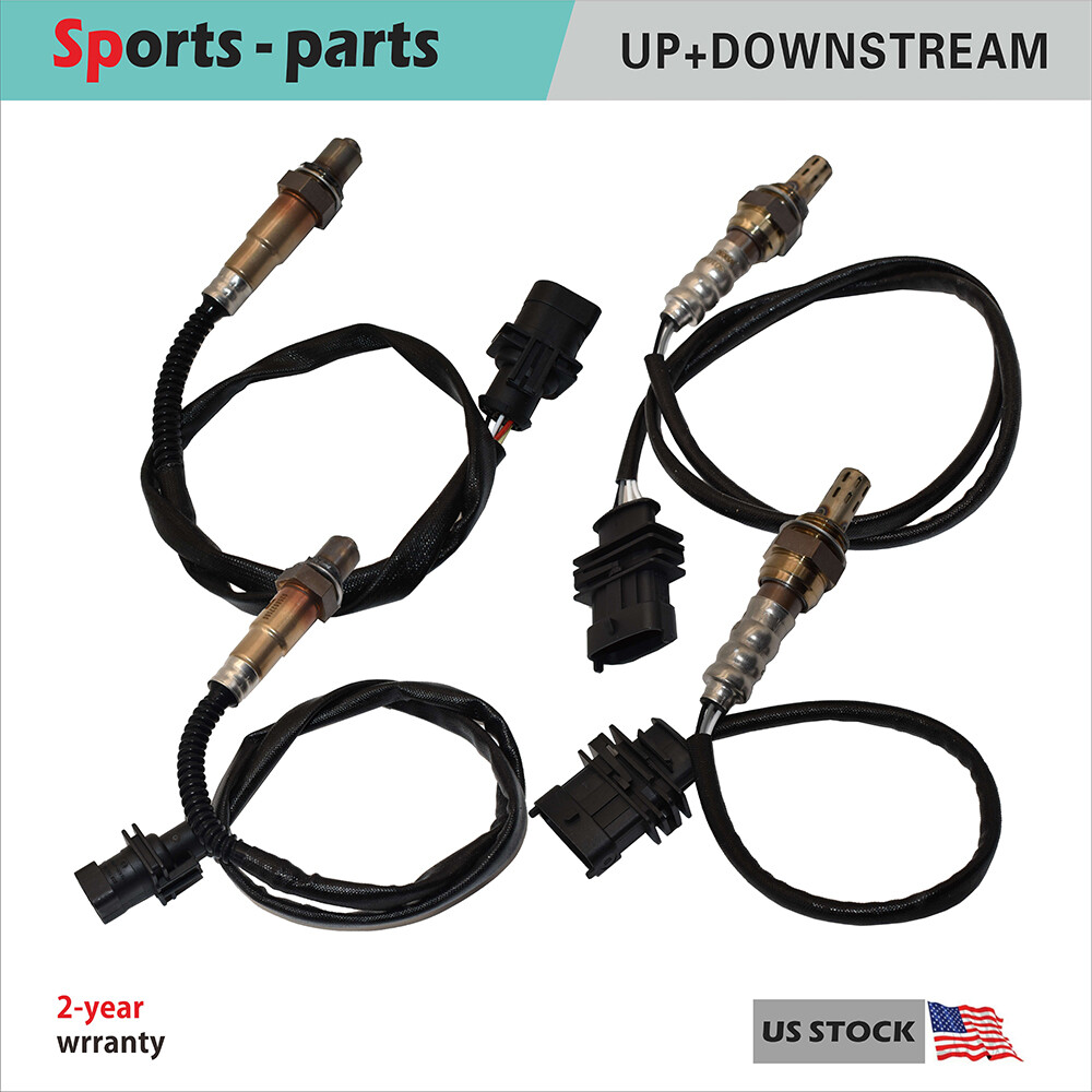 4Pcs Upstream+Downstream Oxygen O2 Sensor For Maserati Levante 3.0L 2017-2020