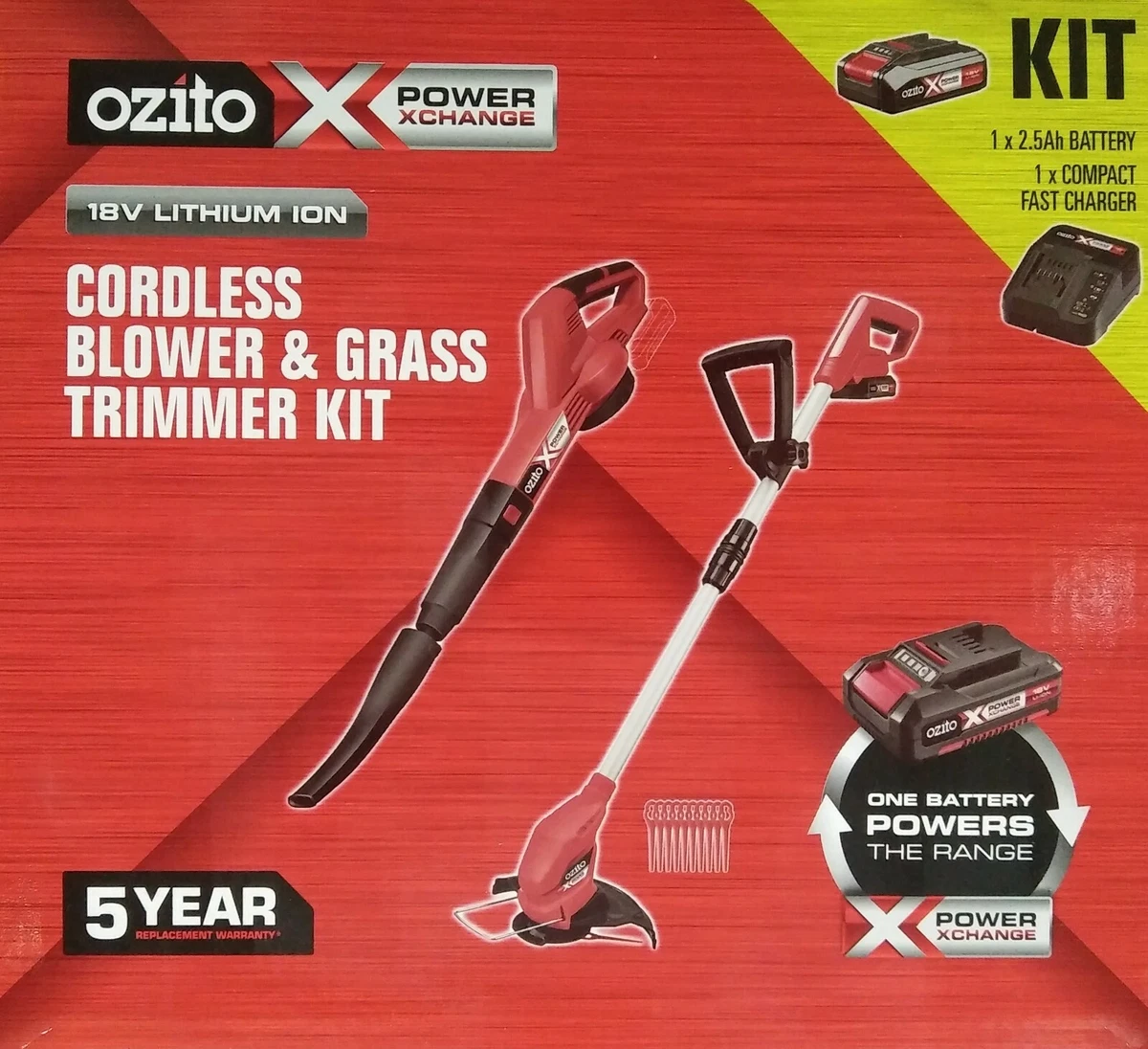 Product Review OZITO Cordless Grass Trimmer Blower, 45 OFF