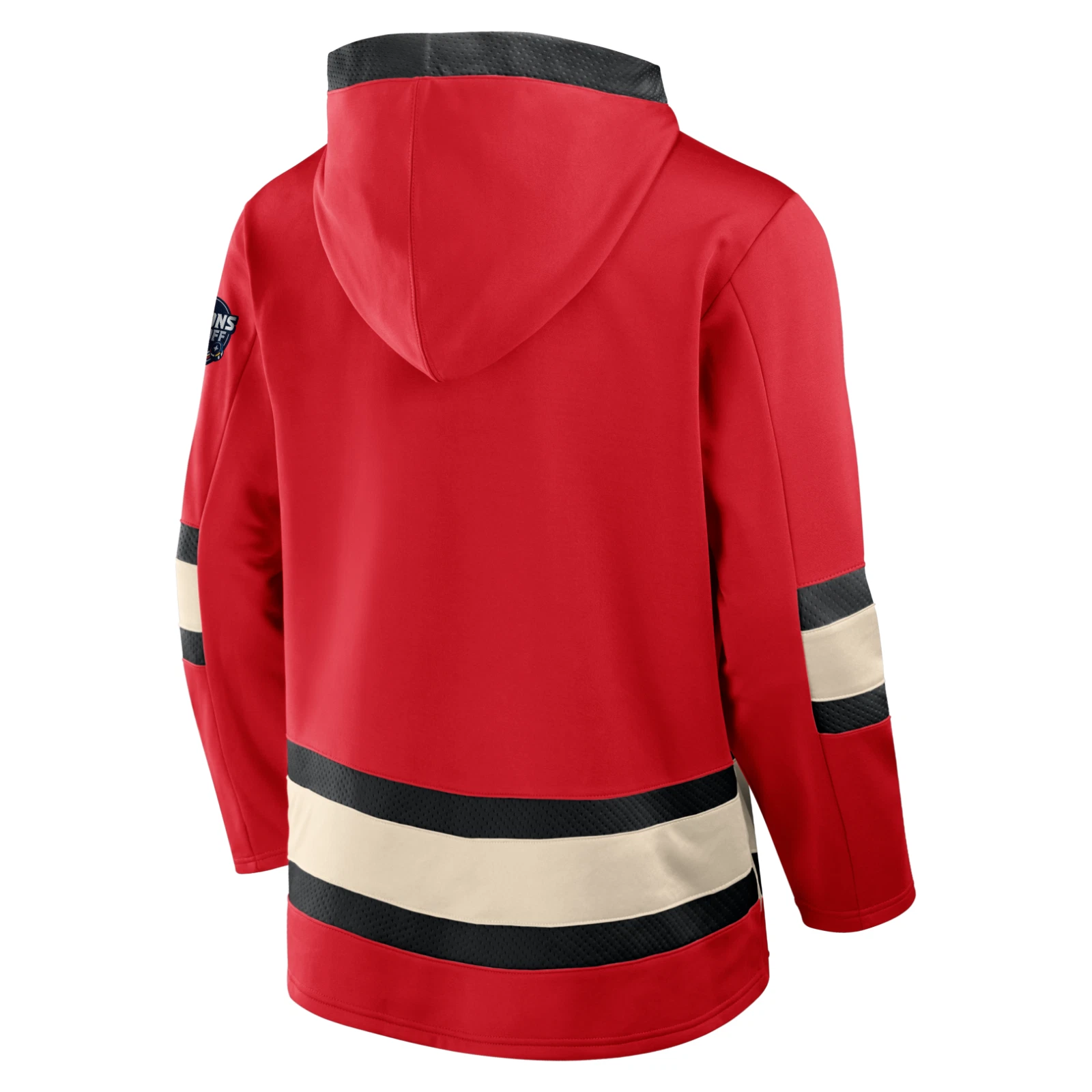 Men's Canada Red 2025 4 Nations Face-Off Lace-Up Pullover Hoodie