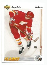 GARY SUTER 1991-92 UPPER DECK CARD MINT CONDITION