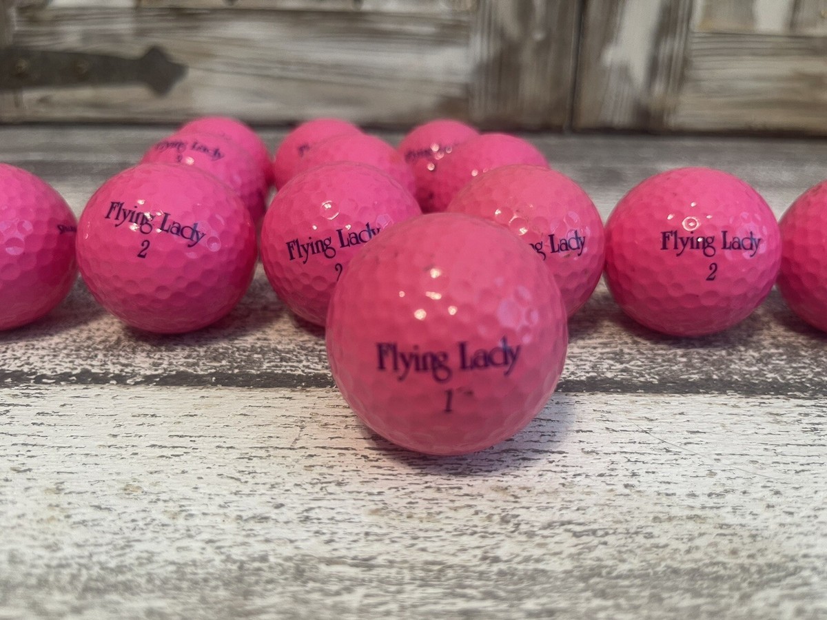 新品 ビンテージ SPALDING Flying Lady ゴルフボール 15個 Vintage Spalding Flying Lady Golf Ball - Pre-Played - For
