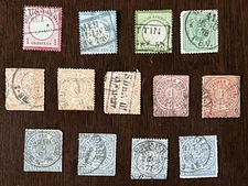 OLD GERMANY STATES LOT STAMPS #48