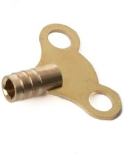 Radiator Key Brass Air Vent Clock Type Radiator Keys Easigrip Solid Brass 2 Keys