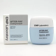 CNP Laboratory After-Ray Cooling Sunquid 50ml SPF50+ PA++++ Sun Cream K-Beauty