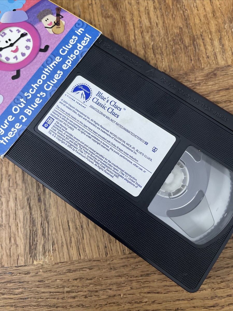 Blues Clues - Classic Clues (VHS, 2004) for sale online | eBay
