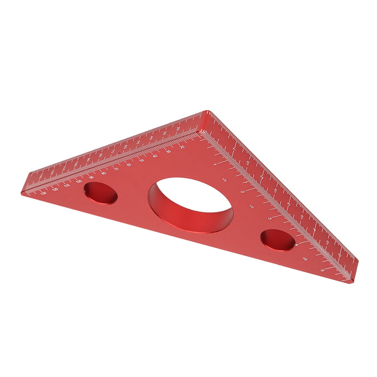Aluminum Alloy Right Angle Ruler Woodworking Ruler Measuring