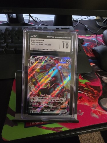 Umbreon VMAX graded CGC 10 for sale on eBay
