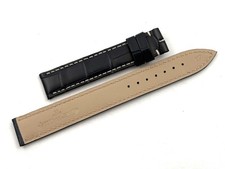 Jaeger Le-Coultre Reverse *L Wrist* True Alligator Blue Strap 17/16mm Parts