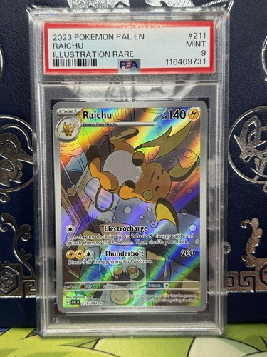 Pokemon Raichu 211/193 Sv02: Paldea Evolved Holo Illustration Rare