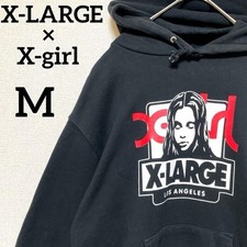 XLARGE X-girl Los Angeles Hoodie limited used Black size M mike mills cotton
