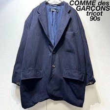 90's Tricot Comme Des Garcons Wool Tailored Jacket Blazer Womens