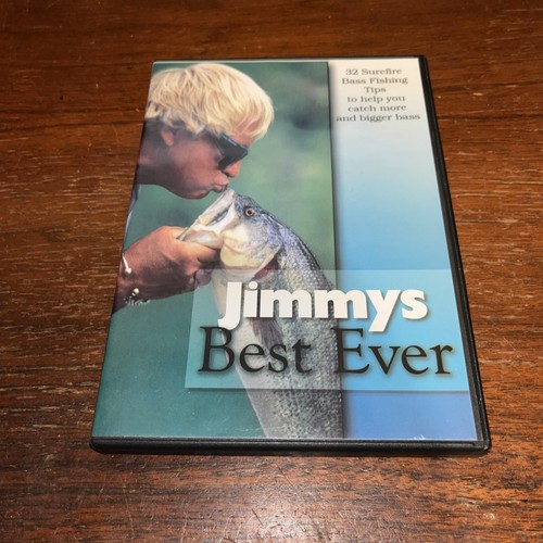 Jimmy's Best Ever (DVD) - Jimmy Houston - 32 Surefire Bass Fishing Tips - Good
