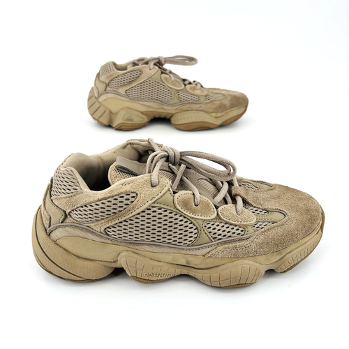 No Insoles No Box Mens 7.5 Yeezy 500 Taupe Light 2021 Beige Tan Suede Sneakers - Picture 4 of 12
