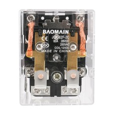 High Power Relay JQX-62F-2C Coil Voltage DC 12V 80A DPDT 2NO 2NC Electronmagn...