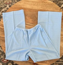 Vintage 70s Elastic Waist Wide Leg Slacks