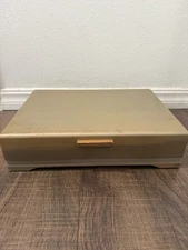 Eureka Pacific Silver Cloth Silverware Wood Storage Chest Box Prevents Tarnish