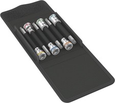 Wera 8767 B TORX® HF 1 Zyklop holding function bit socket set, 3/8" drive, 6pc