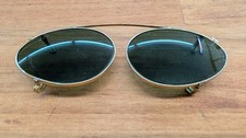 Ray-Ban / Bausch  Lomb Clip-on Aviator Sunglasses w/ case Bn 140 Vintage