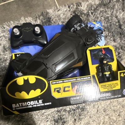 Spin Master Batman Batmobile RC Car 1:20 w/ Batman Figure 2.4GHz