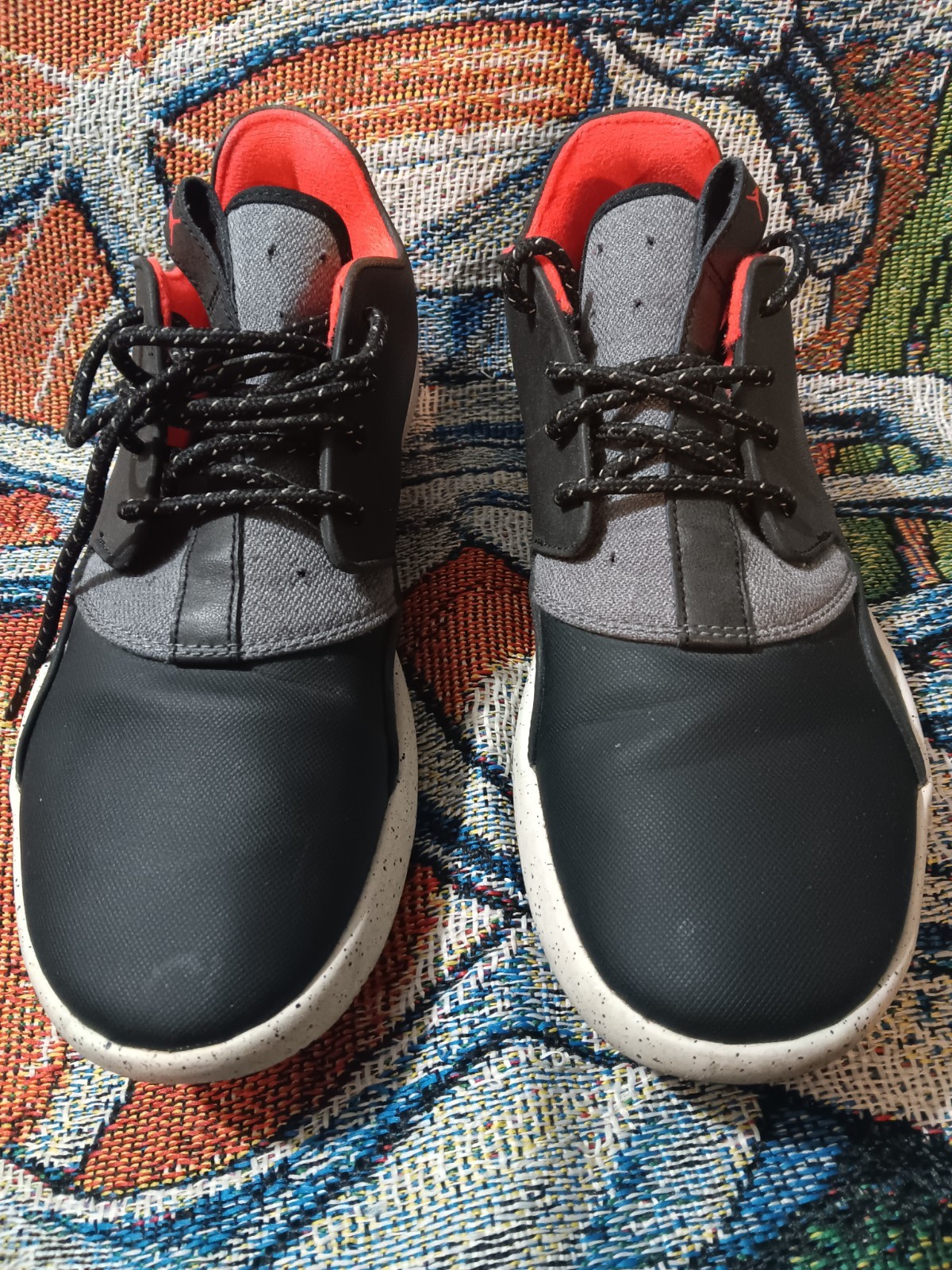 Air Jordan's Youth Size 7 Black