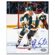 Bobby Smith Minnesota North Stars ACTION Autographed 8x10
