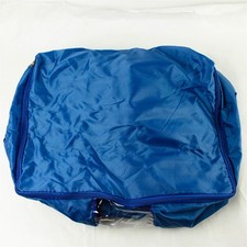 Lot of 3 Blue Blanket Quilt Organizer Storage Bags 13" x 19" x 7"