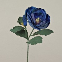 Artplants Kunstblume Magnolie Garetho, Eco Collection, Royalblau, 70Cm, Ø10Cm