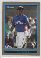 2009 Bowman Draft World Baseball Classic Stars Gold Jose Reyes #BDPW7 1tr