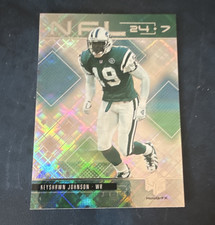 Upper Deck 1999 HoloGrFX Keyshawn Johnson NFL 24-7 Insert N8 New York Jets Card