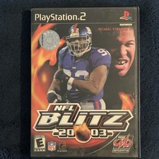 NFL Blitz 2003 Sony PlayStation 2 PS2 w/ Manual NTSC-U/C Midway E