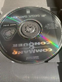 Command & Conquer Sega Saturn 1997 Authentic & Complete Registration Card Tested