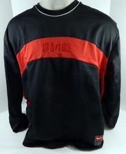2000s Portland Trailblazers Game Issued Black Long Sleeve Shooting Shirt XXL 66