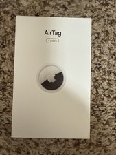 NEW Apple AirTag 4 Pack Bluetooth GPS Tracker Silver MX532AM/A A2187