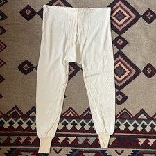 Vintage 80s Swedish Army Military Thermal Underwear Pants Mens 40-44