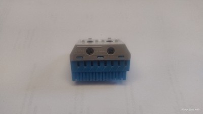 ABB Striebel & John ZK82B N-Klemmenblock 8x4+2x25qmm Quick-Steckklemme , ...