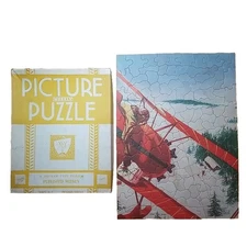 COMPLETE VIKING Picture Puzzle Weekly A-7 MODERN SANTA by CB Colby