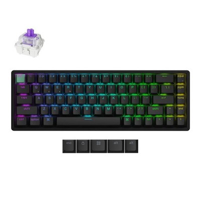 Keychron K6 HE Kabellose Magnetische Tastatur Gateron Magnetic Nebula Switch