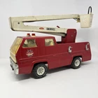 Vintage Tonka Snorkel Fire Truck, 1970s, Pressed Steel, 17 In