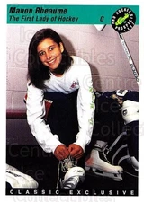 1993 Classic Pro Prospects #3 Manon Rheaume