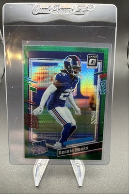 2023 Panini Donruss Optic - Rated Rookie Deonte Banks #278 Green Hyper RC