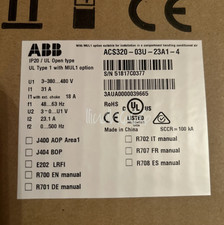 NEW 1PCS ABB Frequency Converter ACS320-03U-2...