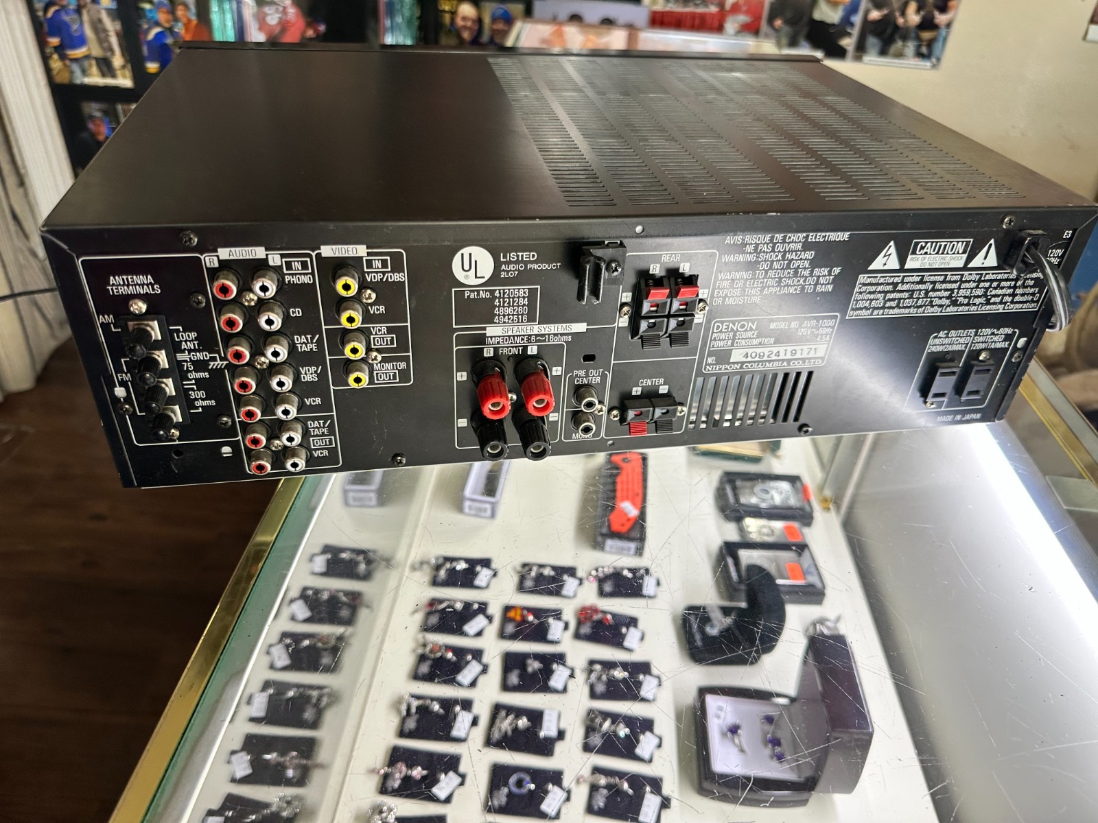 Denon AVR-1000 Stereo AV Receiver with Dolby Pro Logic | eBay