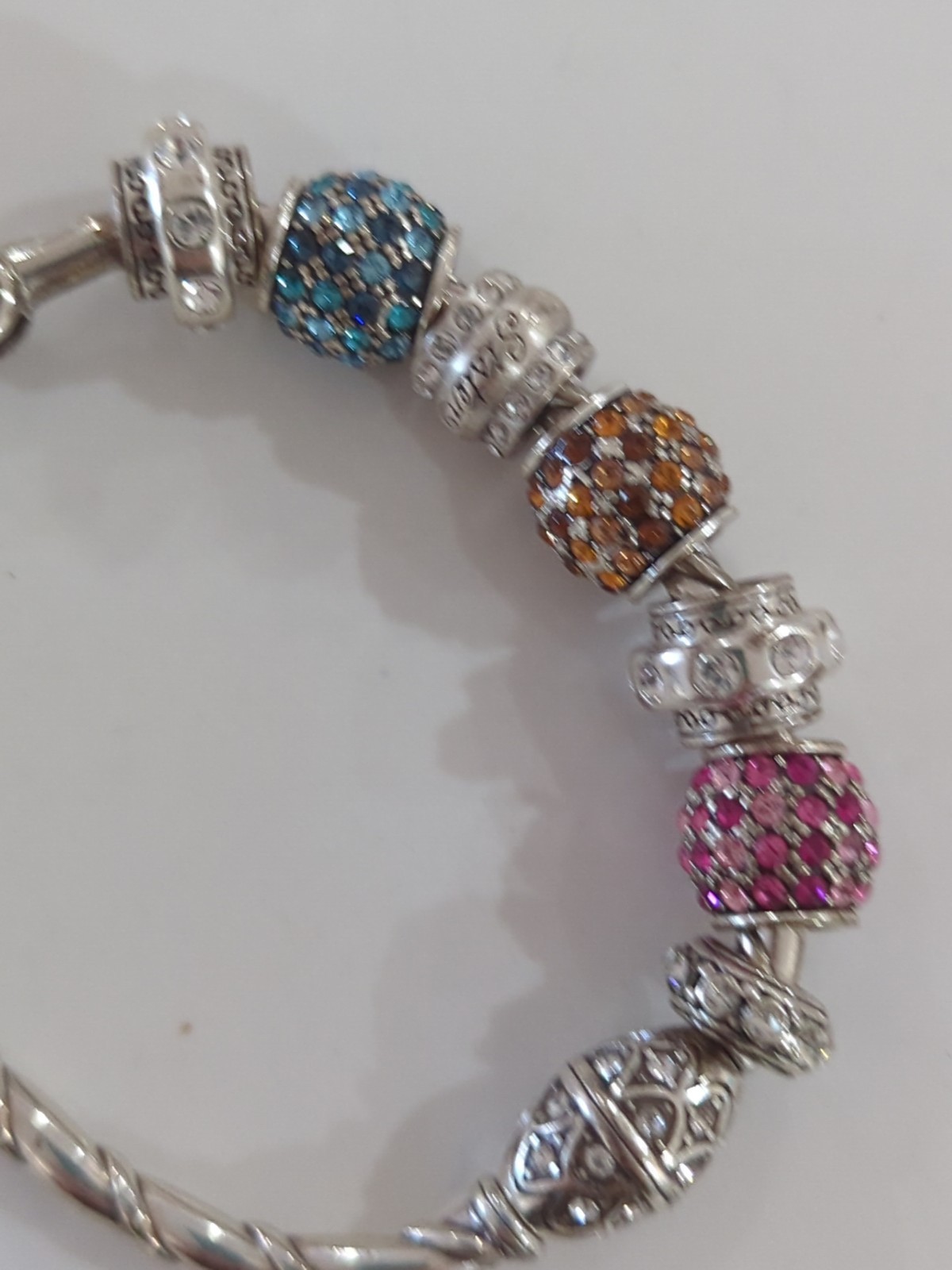 Exquisite Interchangeable Charm Cuff Bracelet - image 19