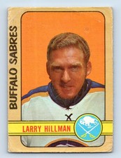1972-73 O-Pee-Chee *C* Larry Hillman Buffalo Sabres #176
