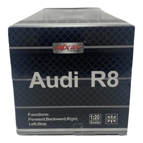 MJX R/C Technic Audi R8 1:20 Scale Silver & Black Radio Control Car 49 MHZ - Picture 5 of 6
