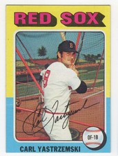 1975 Topps Carl Yastrzemski Boston Red Sox #280