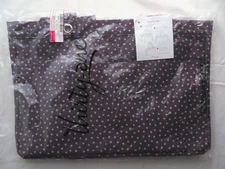 Thirty One Gifts Soft Utility Tote 278A Plum Dancing Dot New