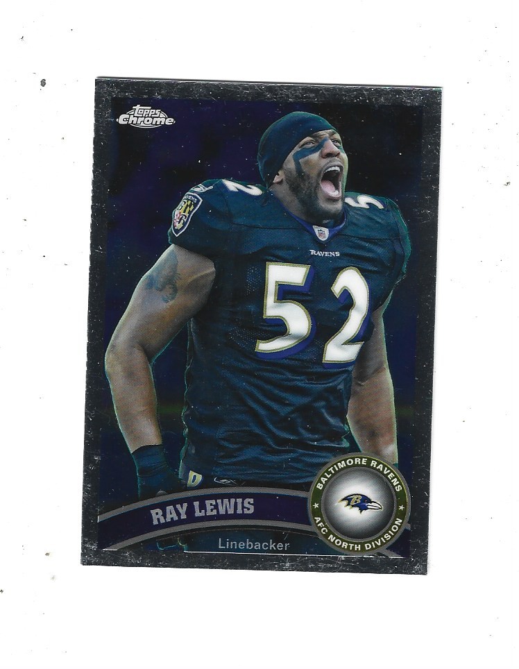 2011 Topps Chrome #2 Ray Lewis BALTIMORE  RAVENS